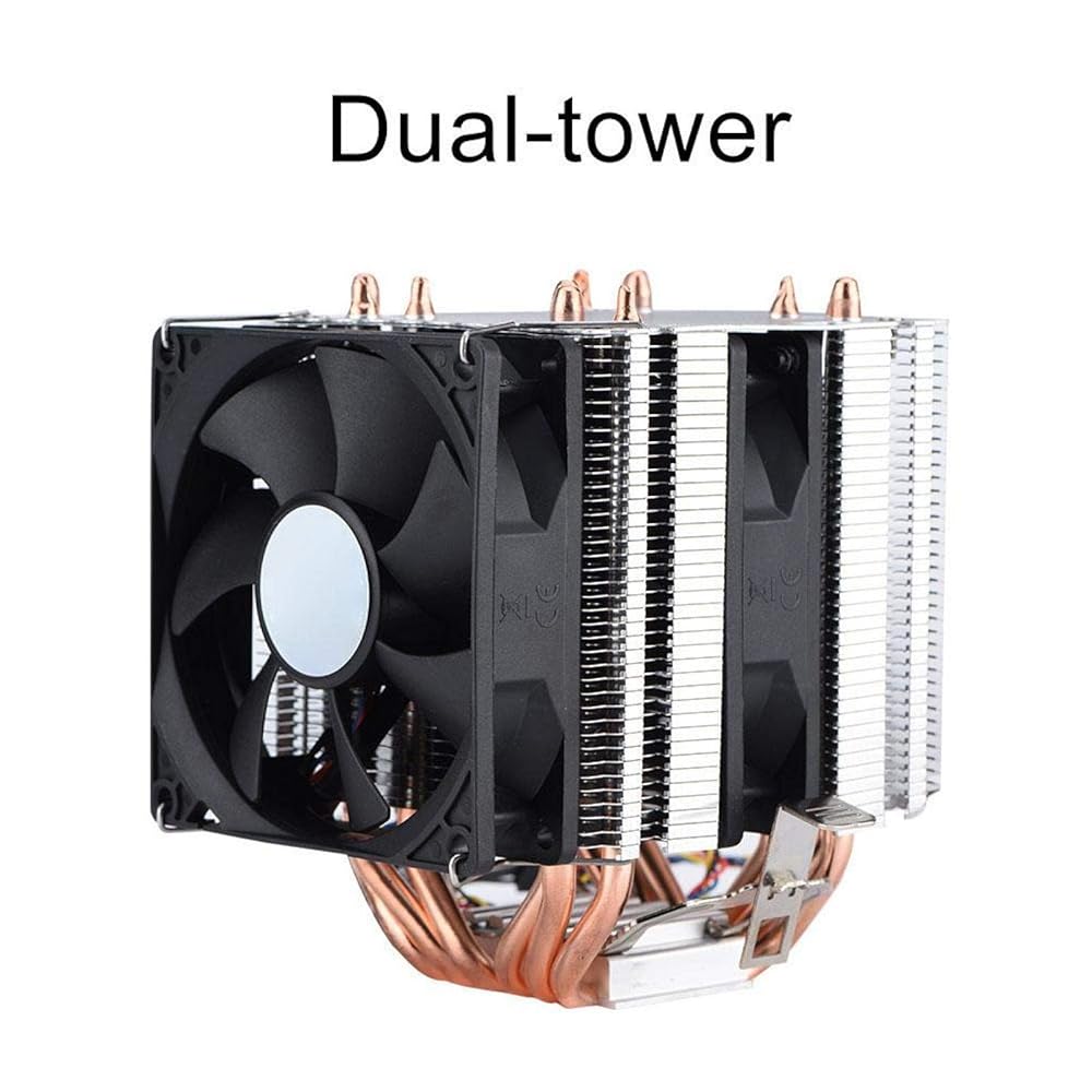 Amazon.co.jp: 水冷クーラー 6ヒートパイプ 800-2200回転/分